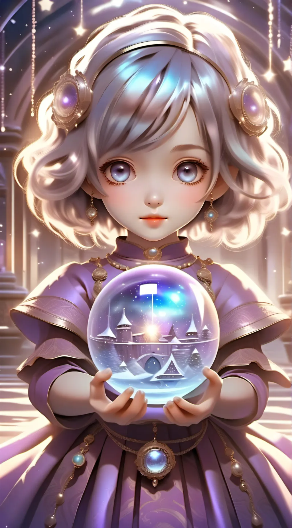 ai character: Cosmic  background