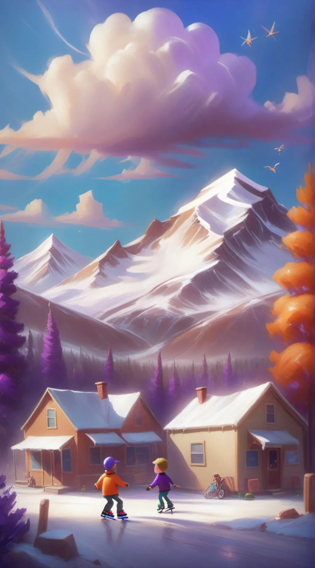 ai character: South Park background