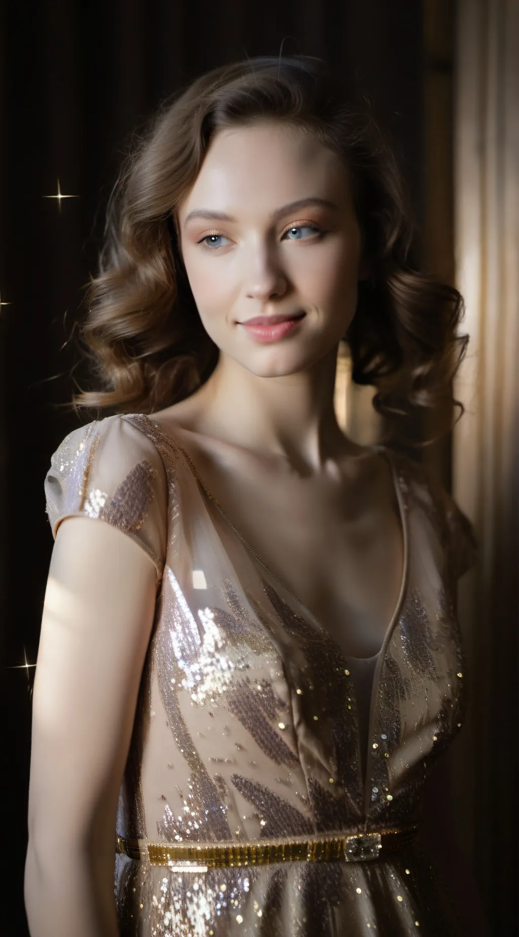 ai character: Luna background