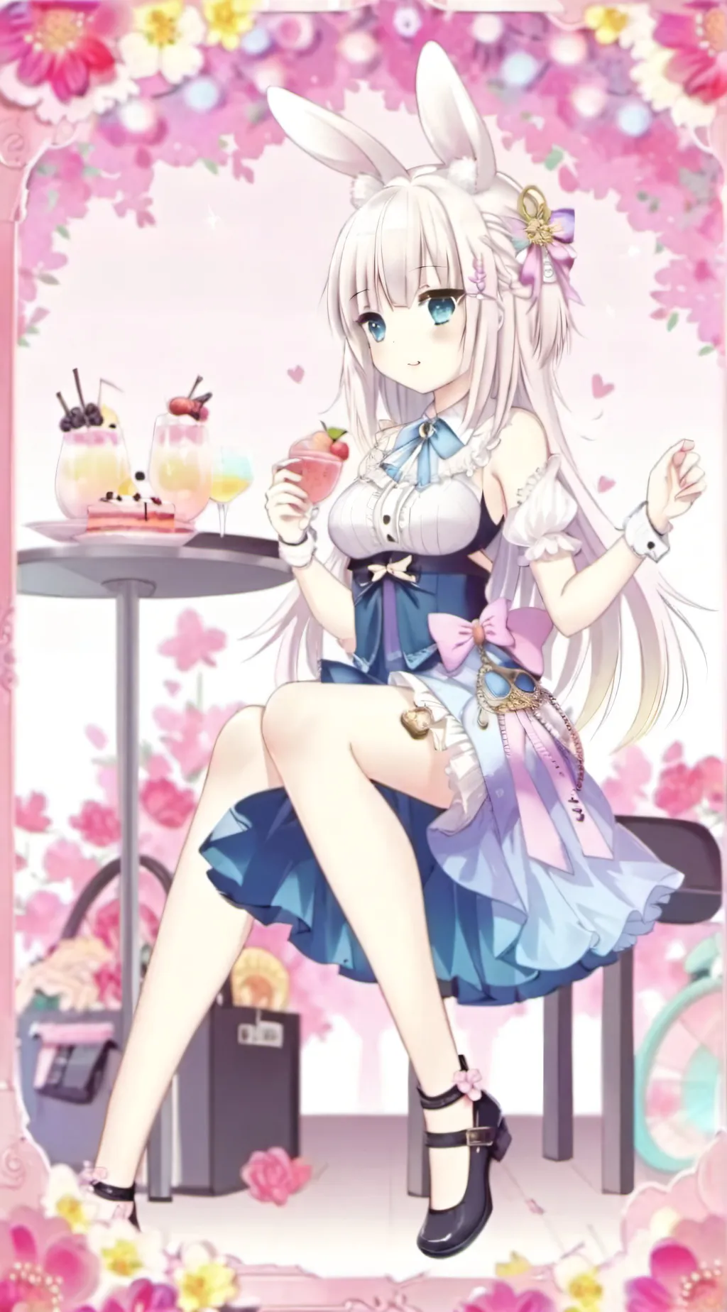 ai character: Mel🍥 background