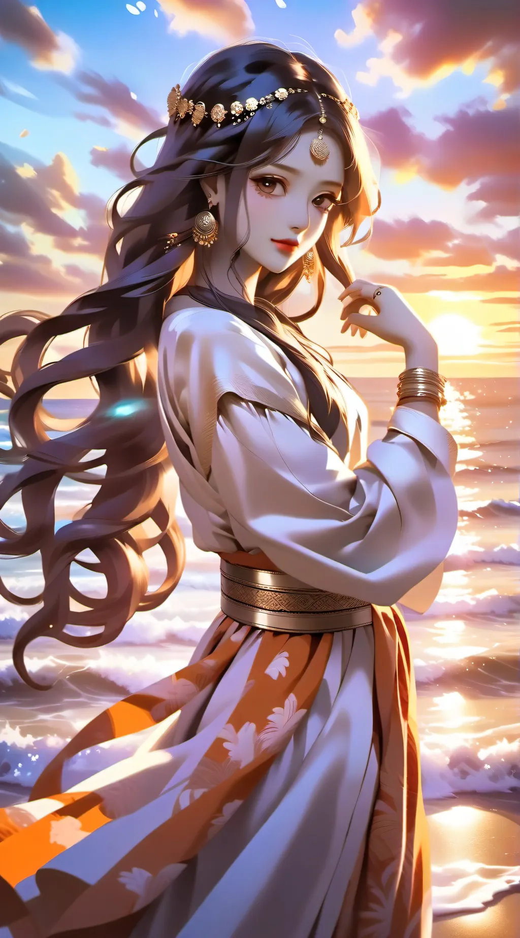 ai character: Jasmine background