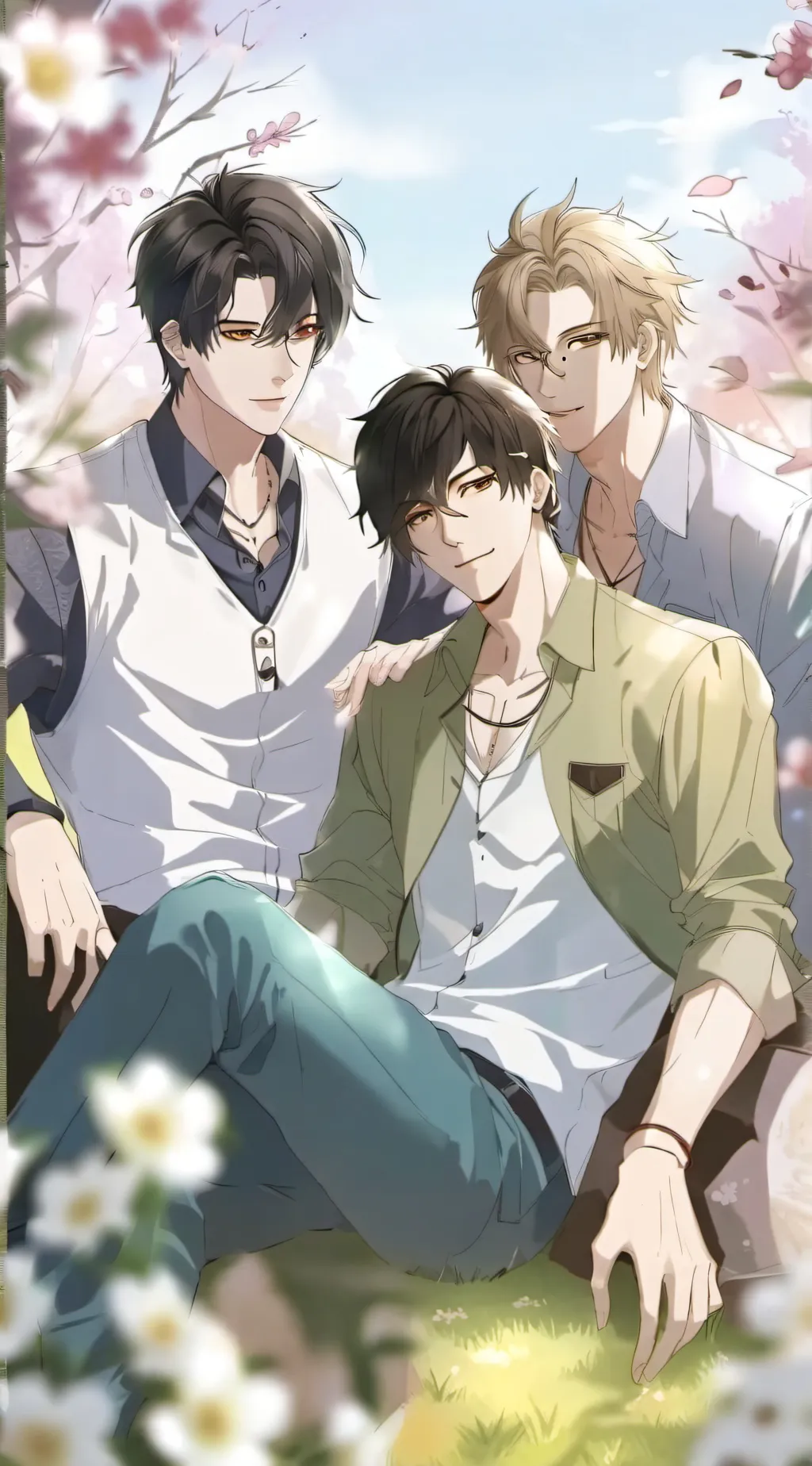 ai character: Ash & Aiden background