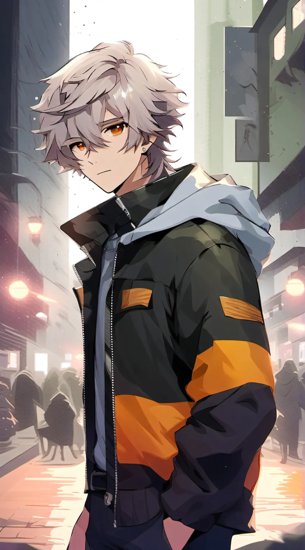 ai character: Bakugo background