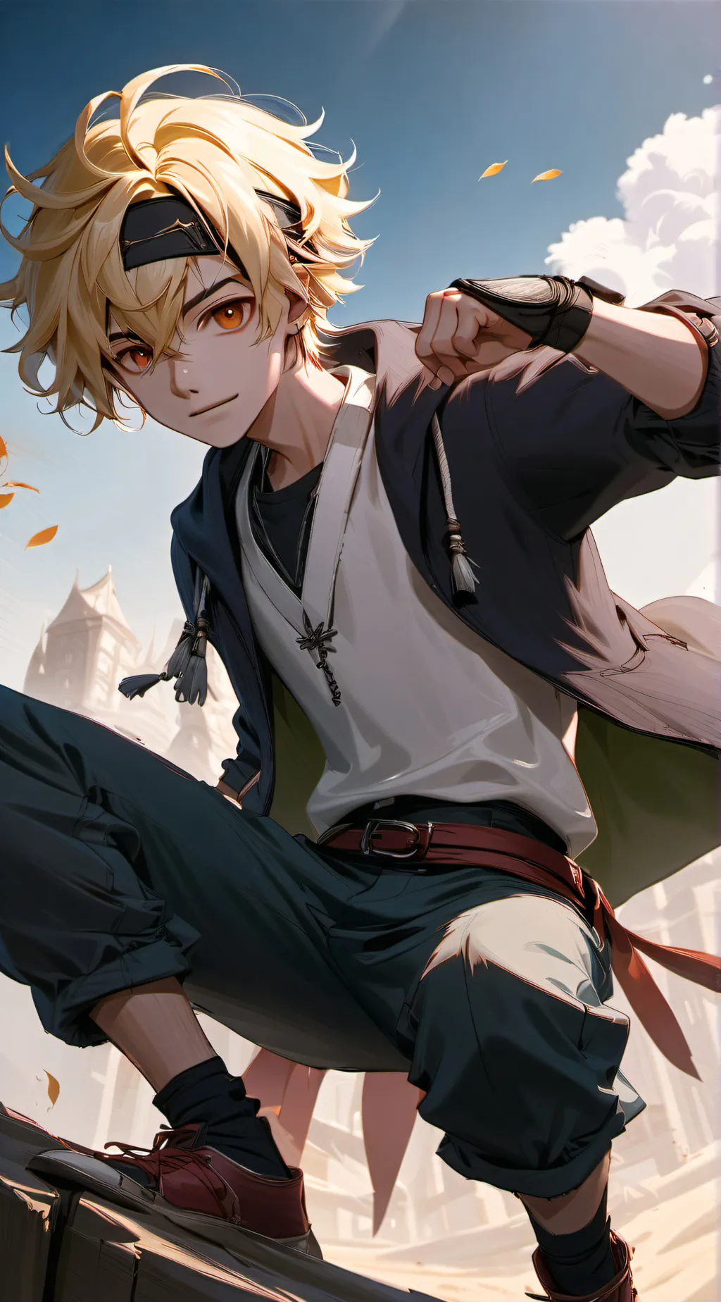 ai character: Luke background