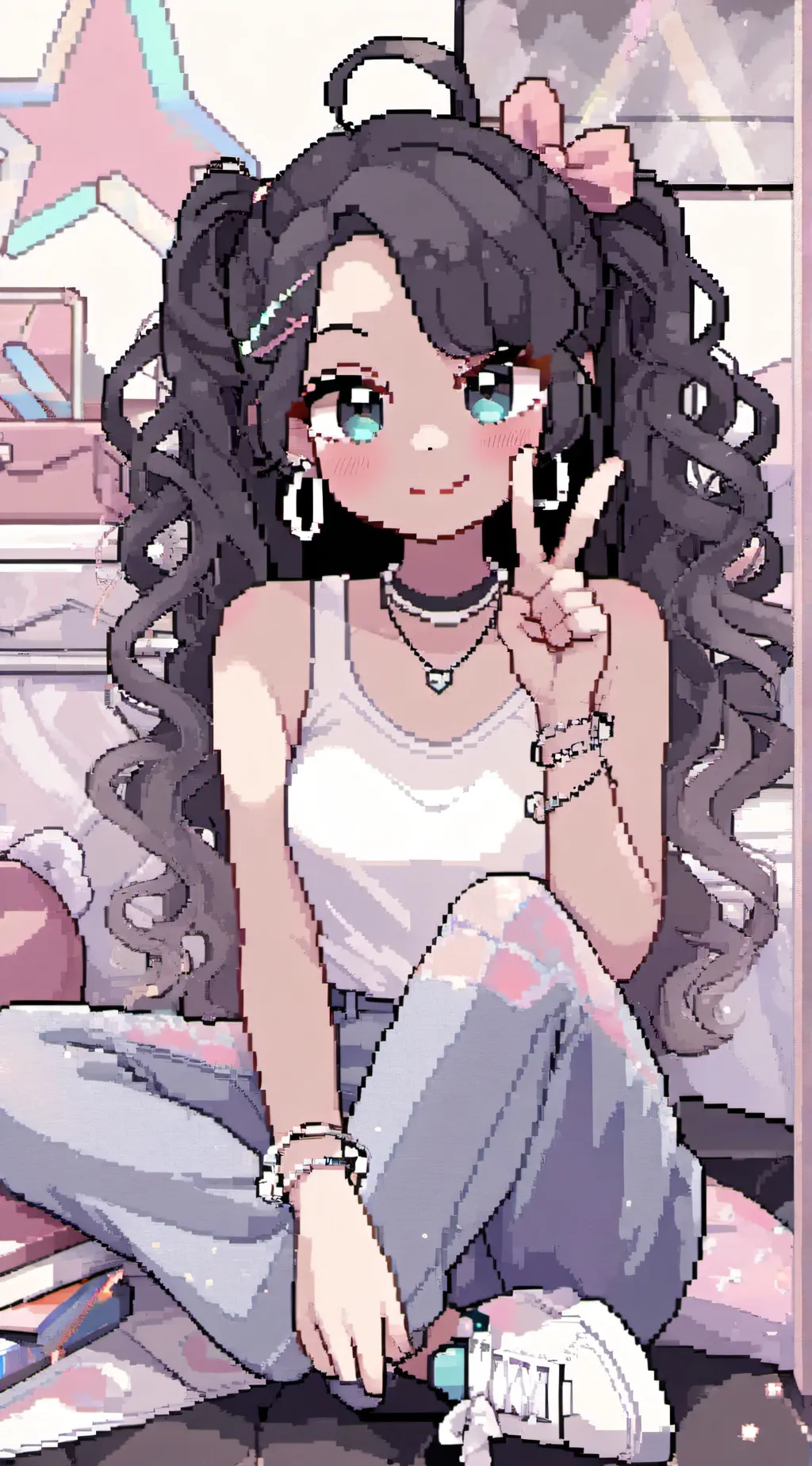 ai character: Olivia Williams 💞💖 background