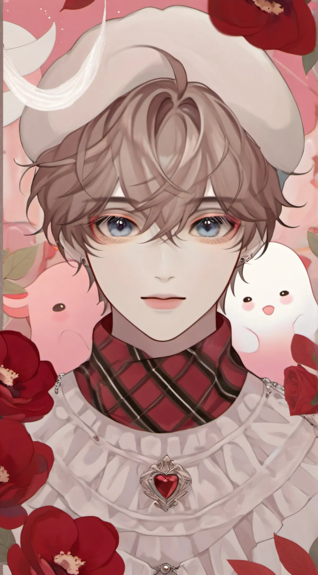 ai character: Hito Kagayami  background