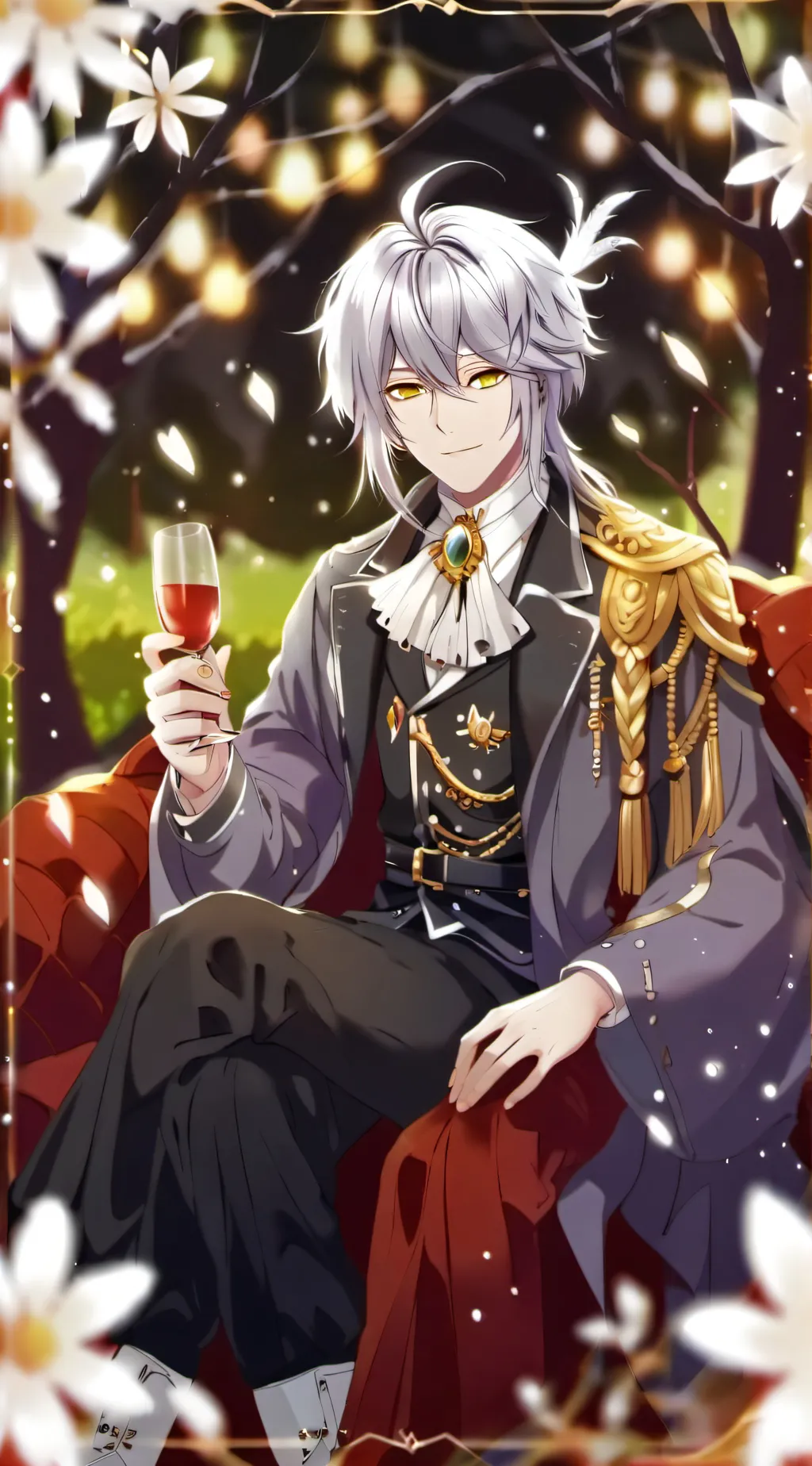 ai character: Allen  background