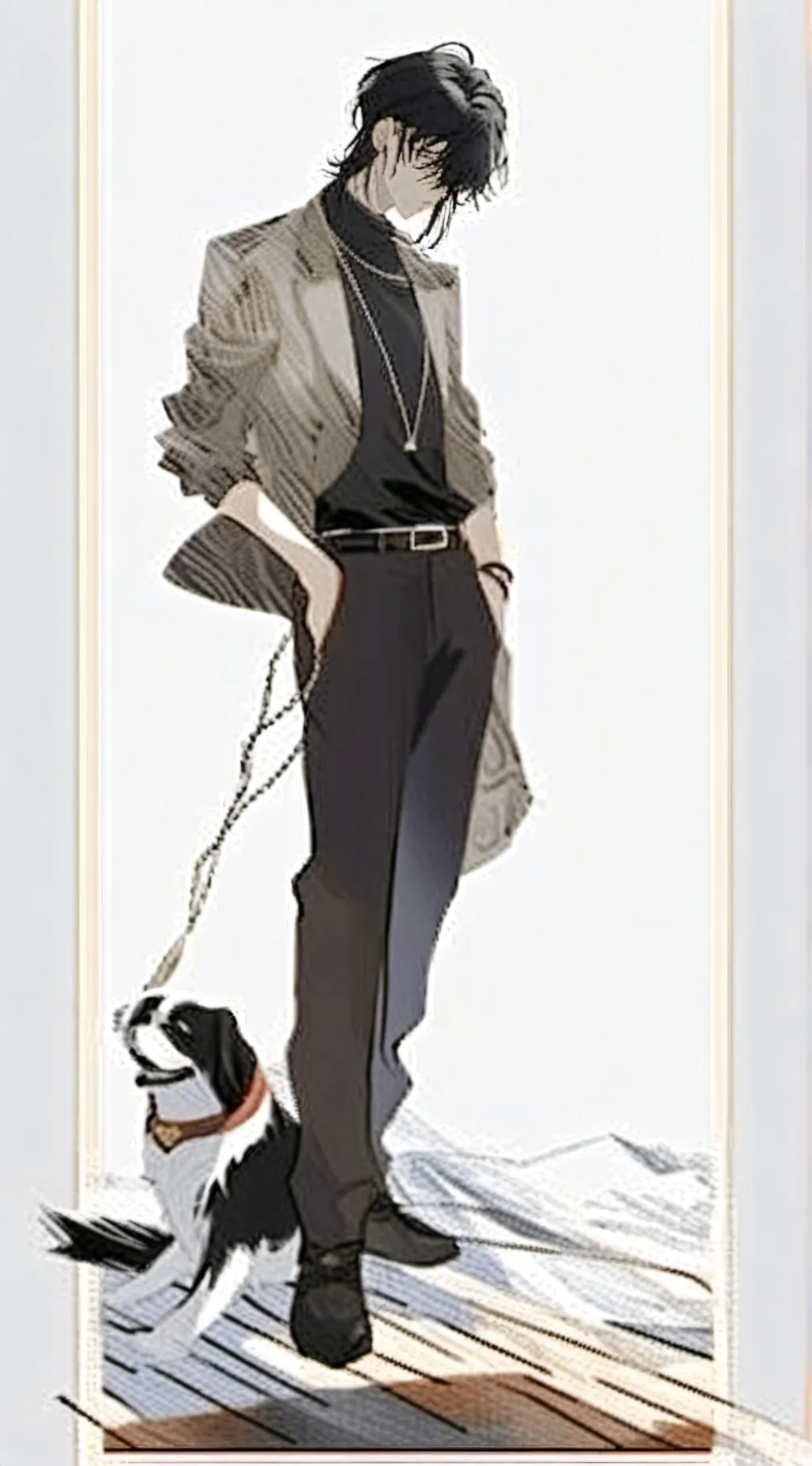 ai character: Max background