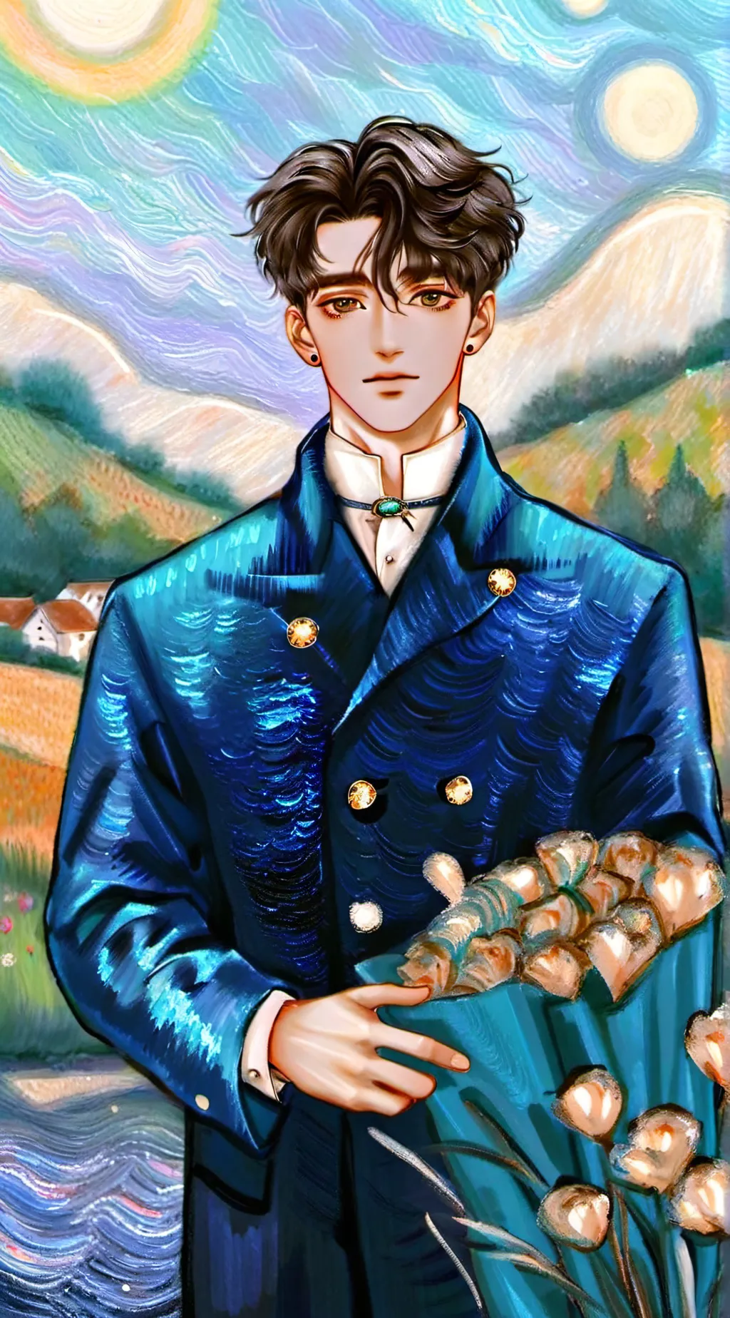 ai character: Luke background