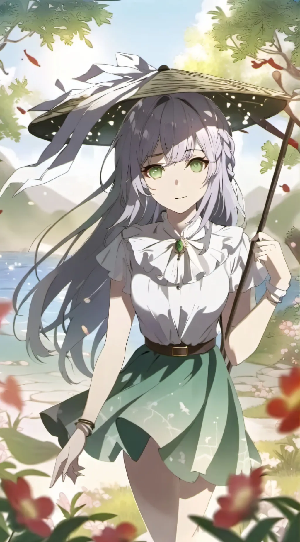 ai character: Iris background