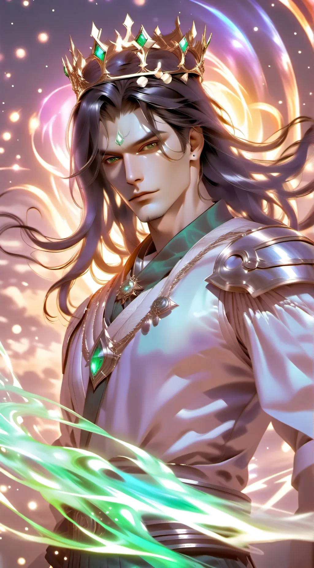 ai character: King Cyprian background