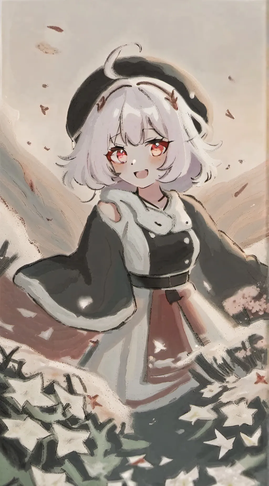 ai character: izzy background