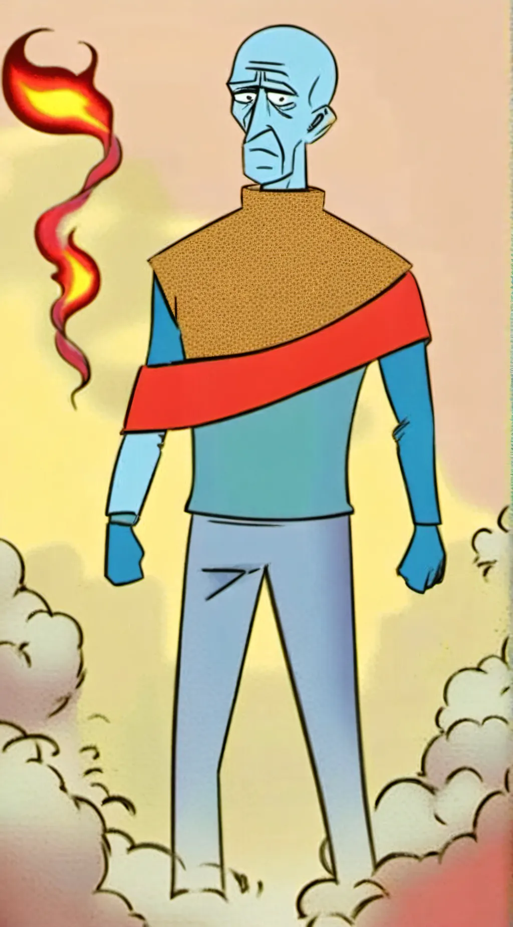 ai character: Erm what the sigma background