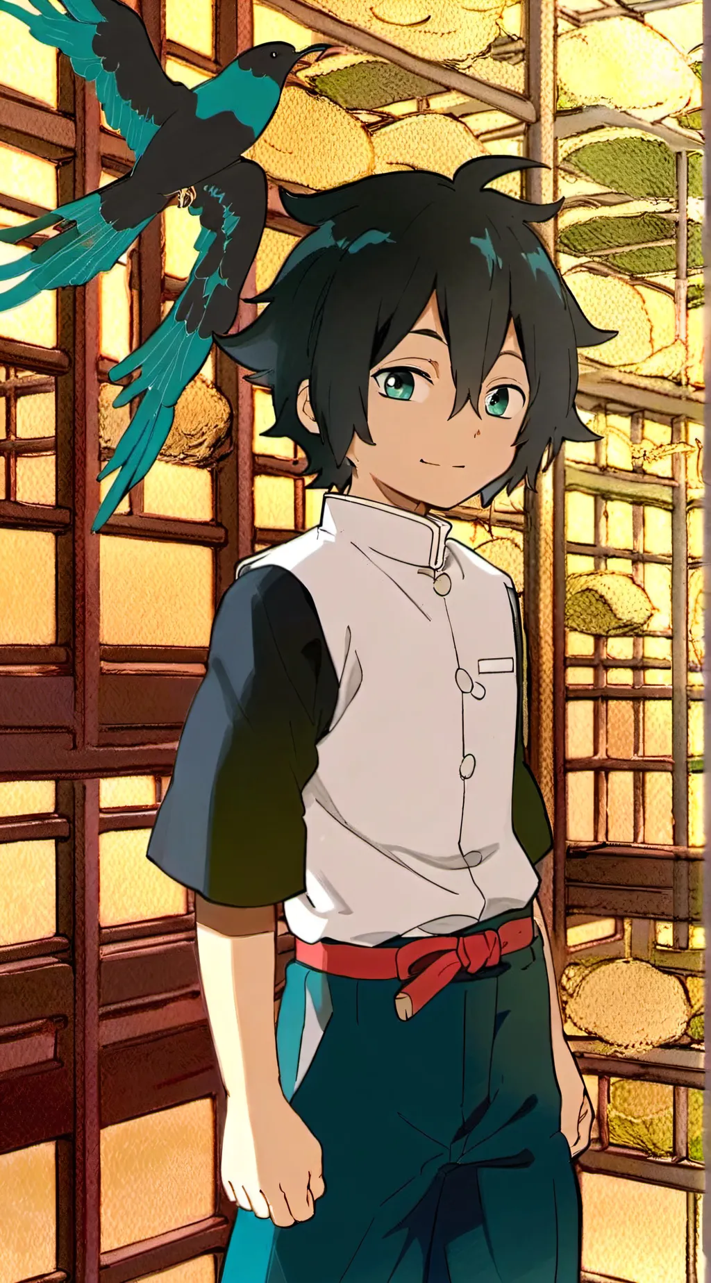 ai character: Muichiro background