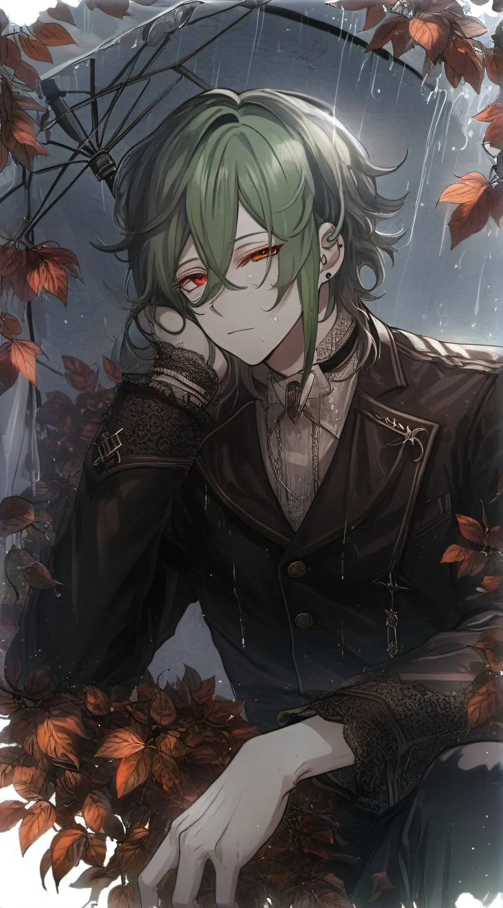 ai character: Leon Shy background