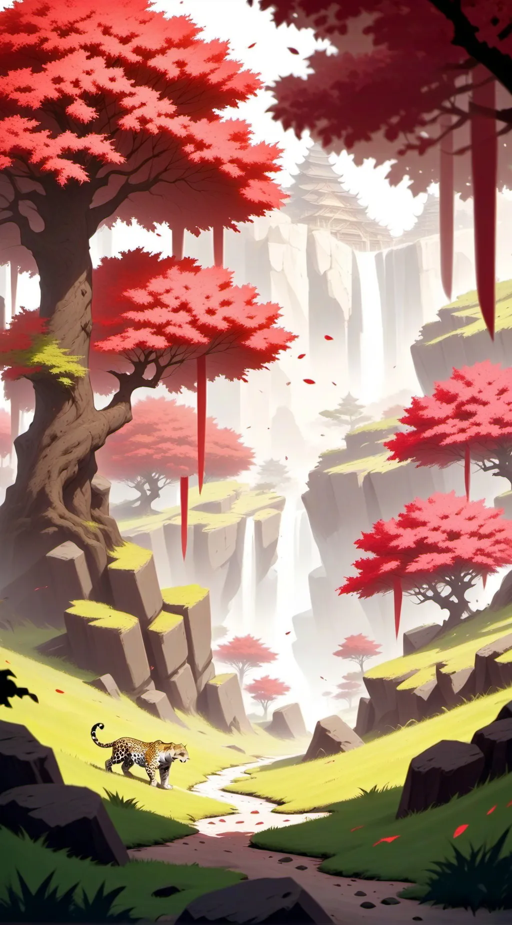 ai character: Leaflands background