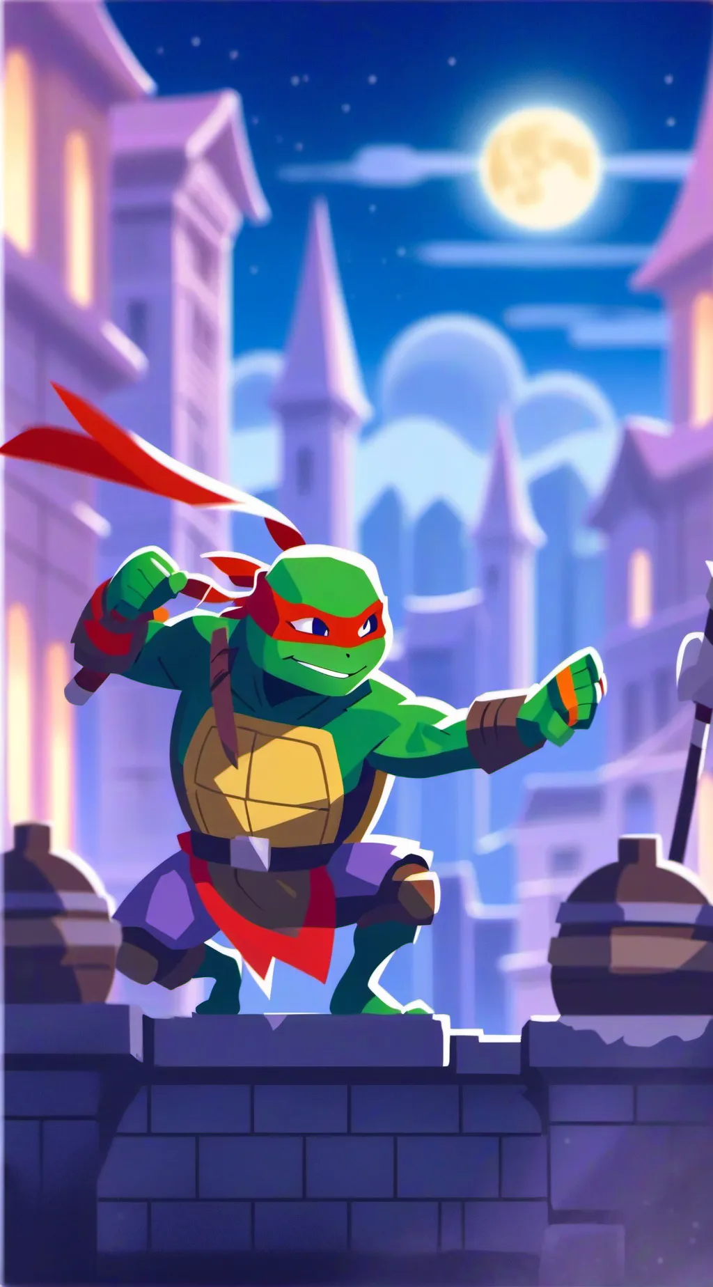 ai character: rapheal background