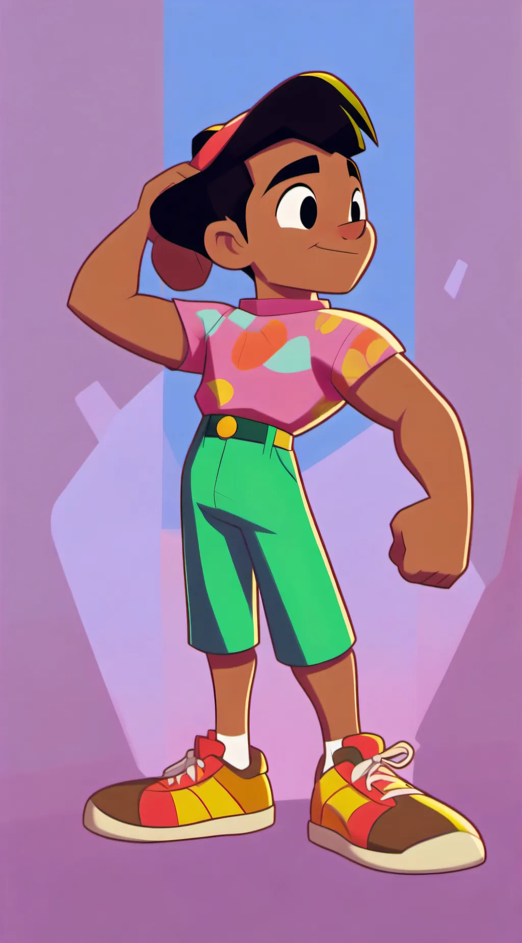 ai character: beckbroadem background