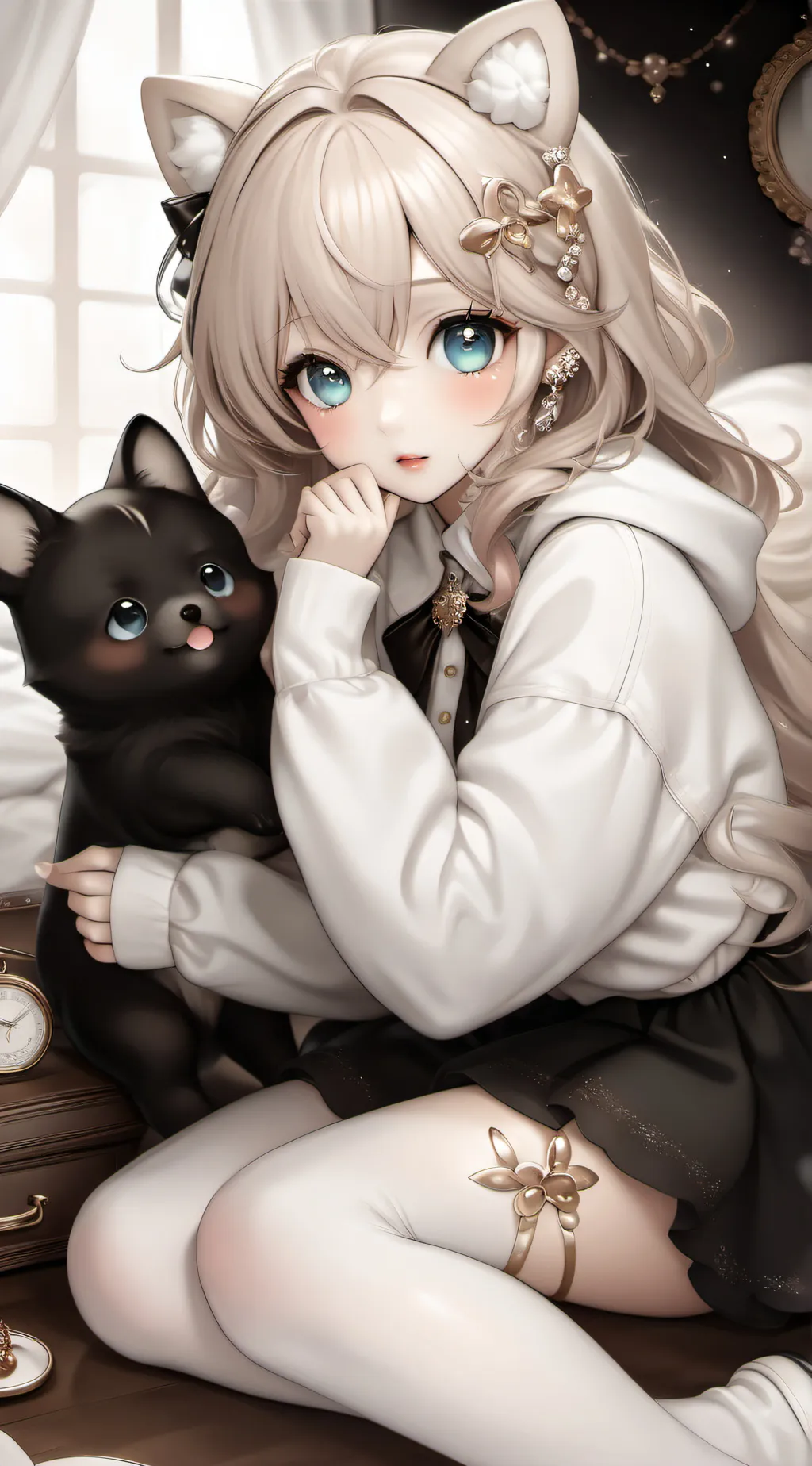 ai character: Just go for it background