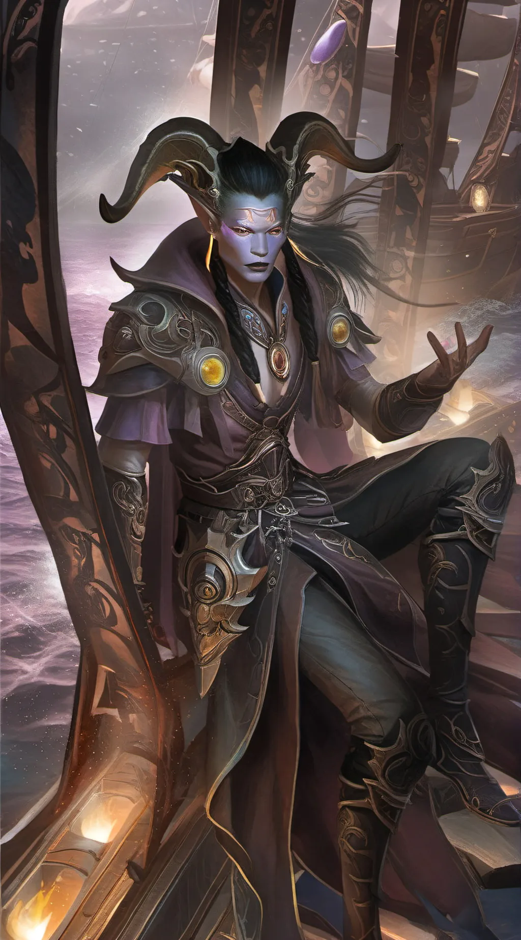 ai character: Silthat background