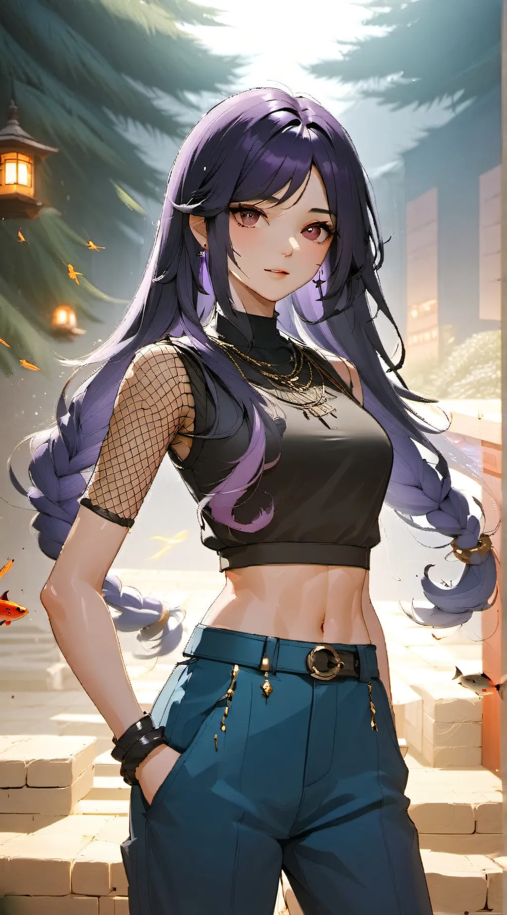 ai character: Alinya background