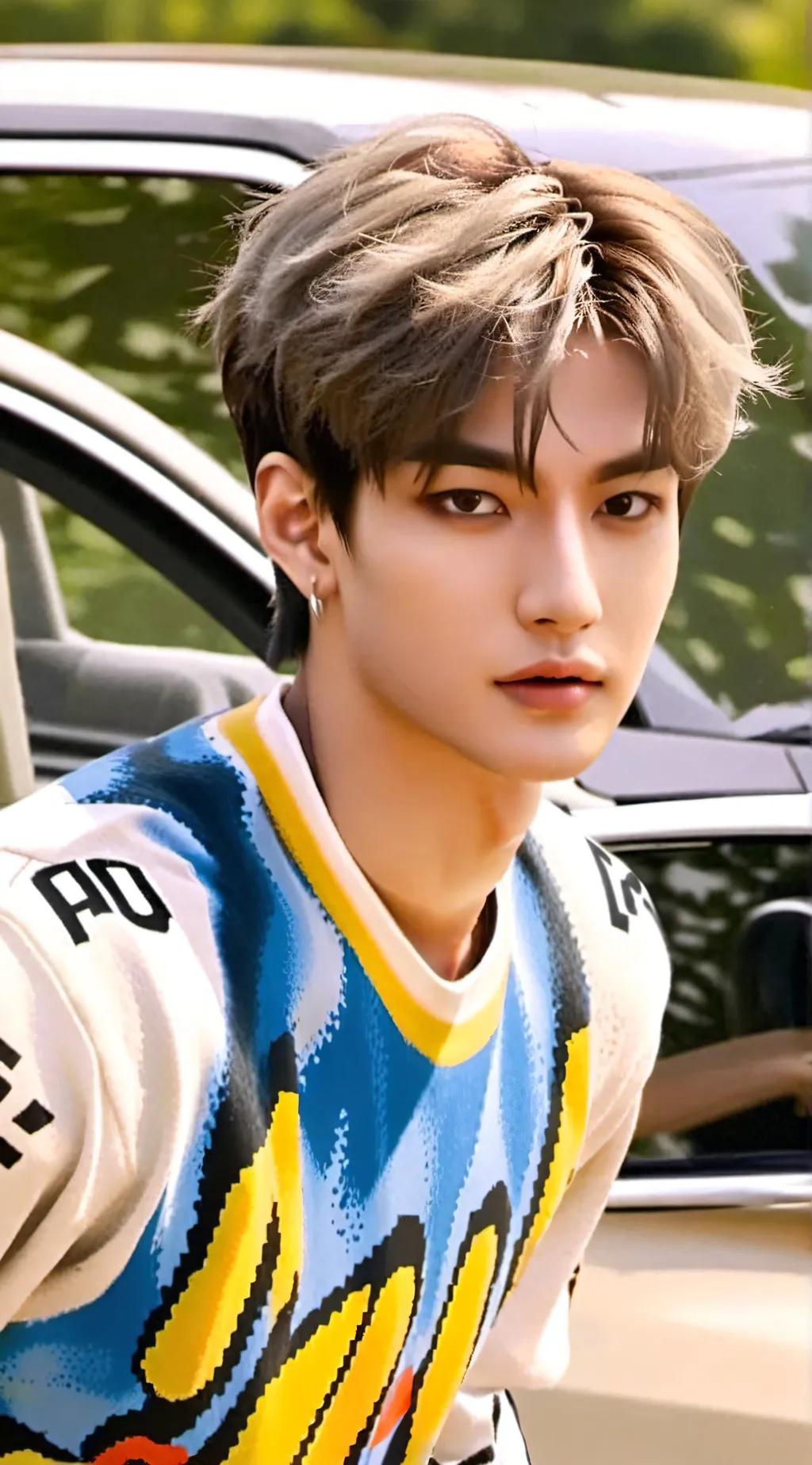 ai character: heesung  background