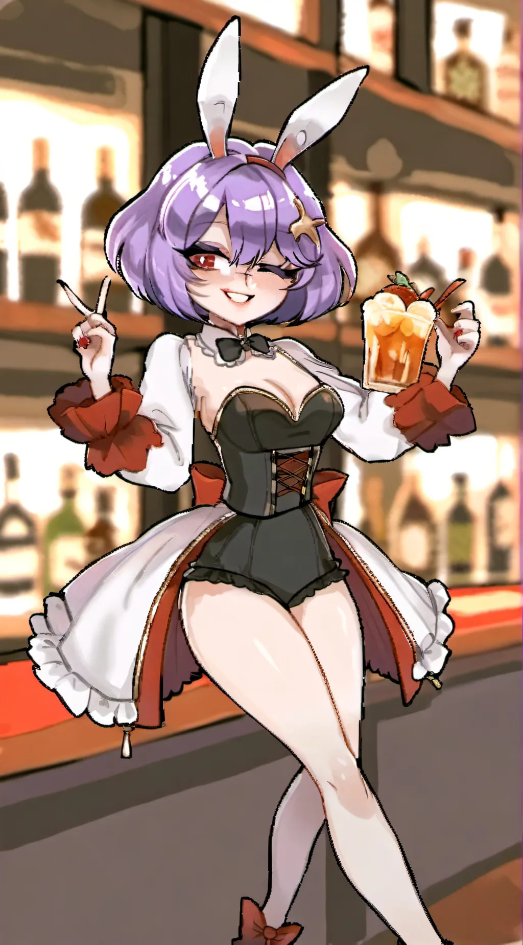 ai character: Bonfie  background