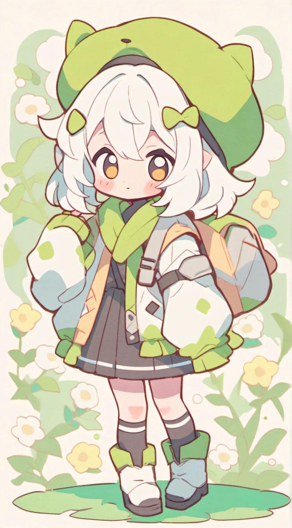 ai character: 2012 Leo x usagi background