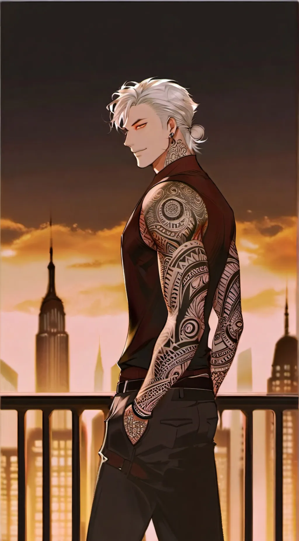 ai character: Simon background