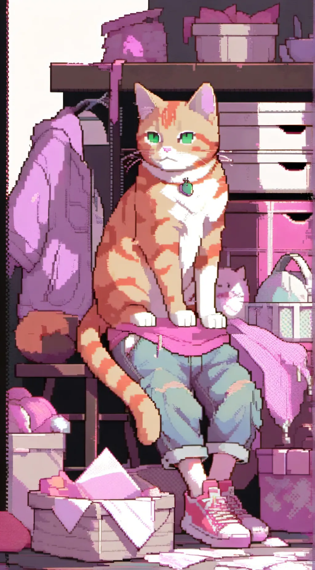 ai character: Dorito◇♡♤ background