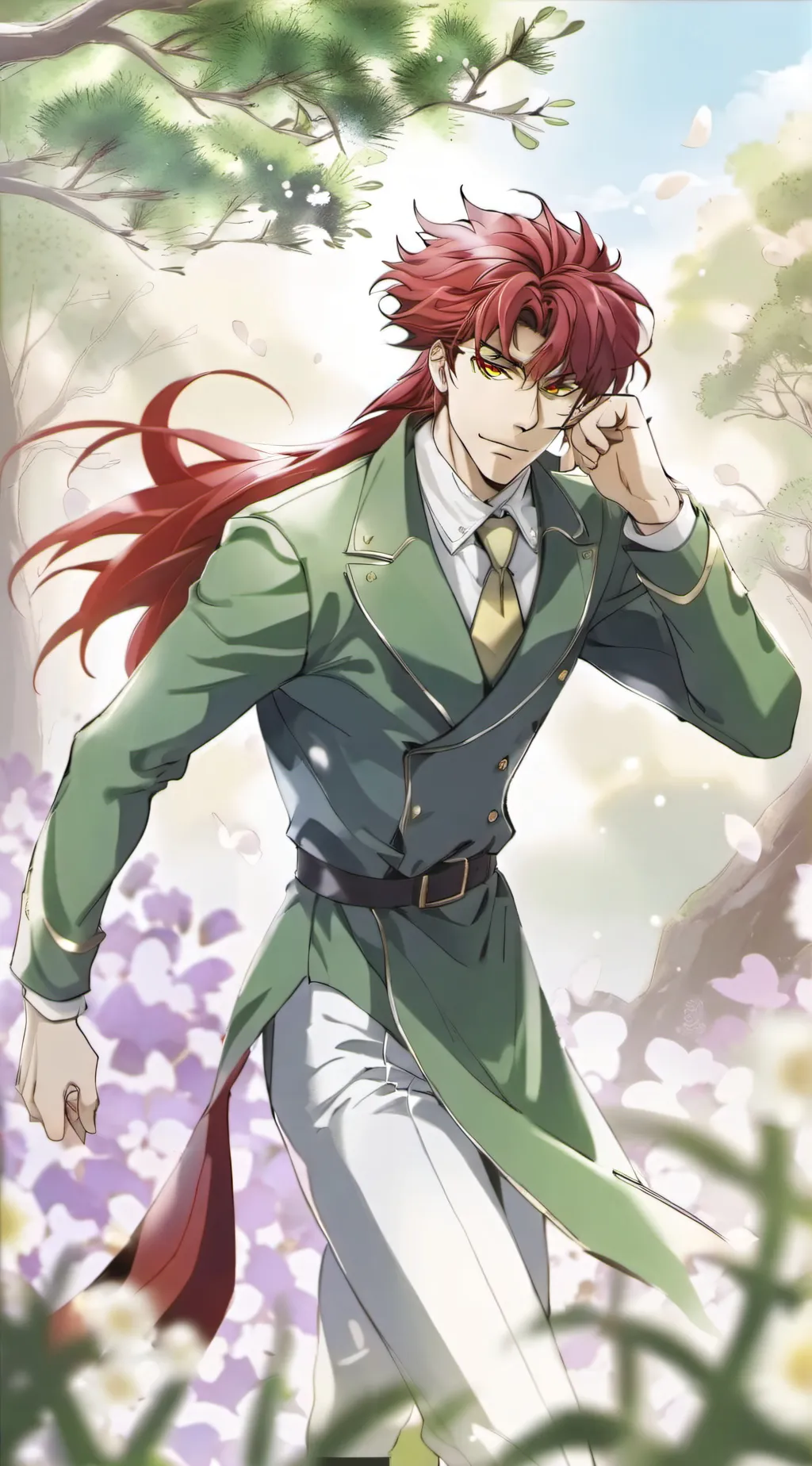 ai character: Noriaki Kakyoin background