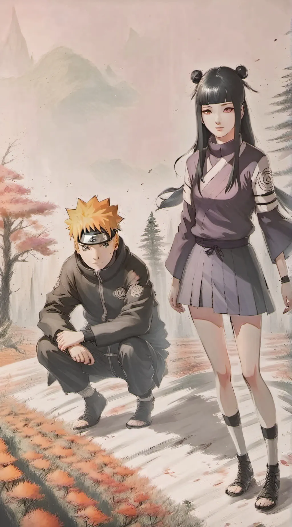 ai character: Naruto background