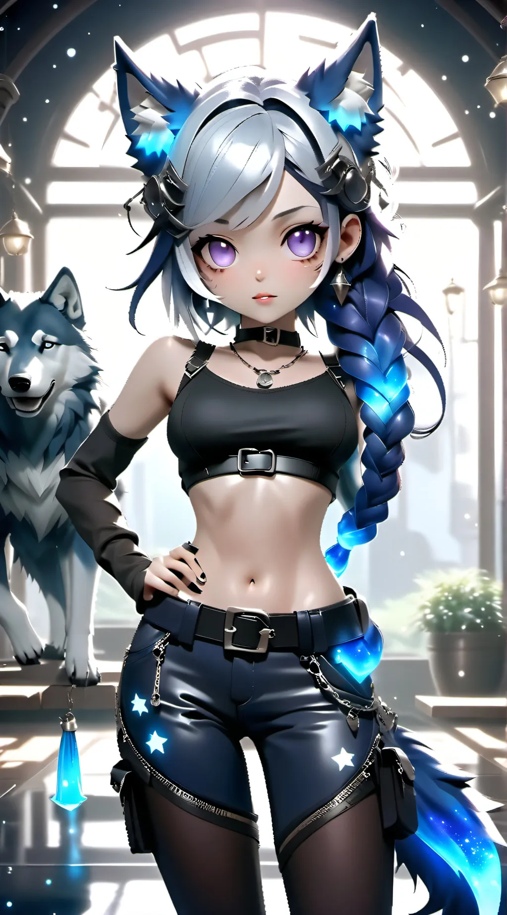 ai character: Carmine background