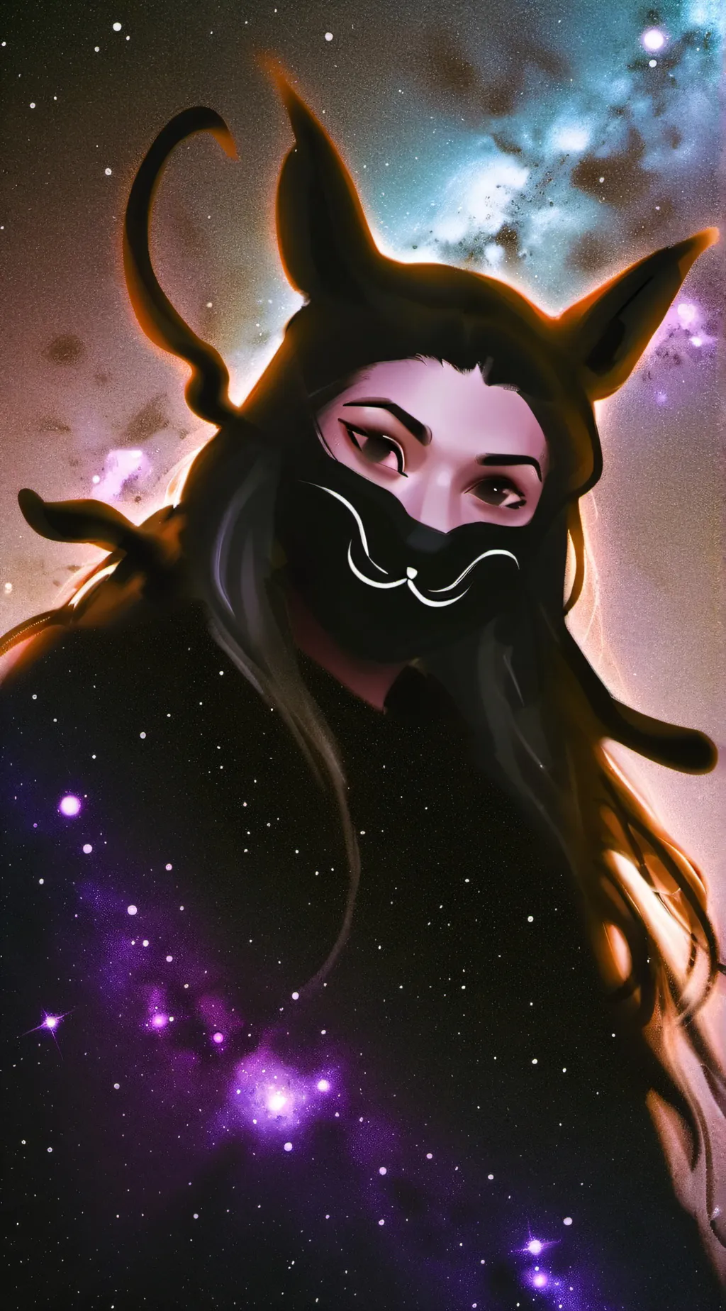 ai character: luna background