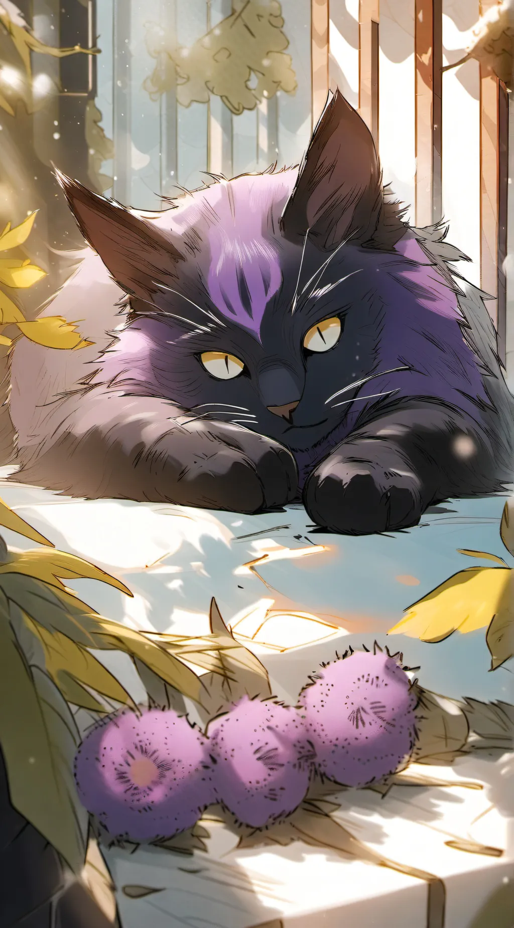 ai character: Catnap background