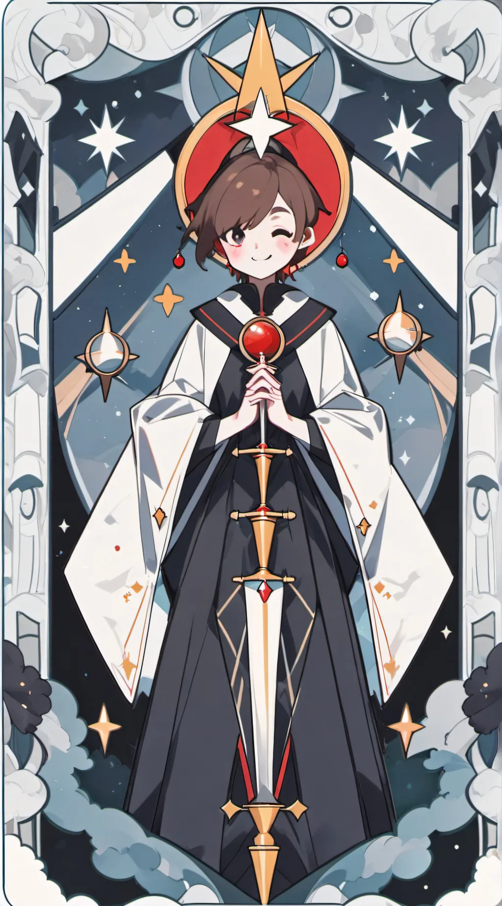 ai character: Human Alastor background