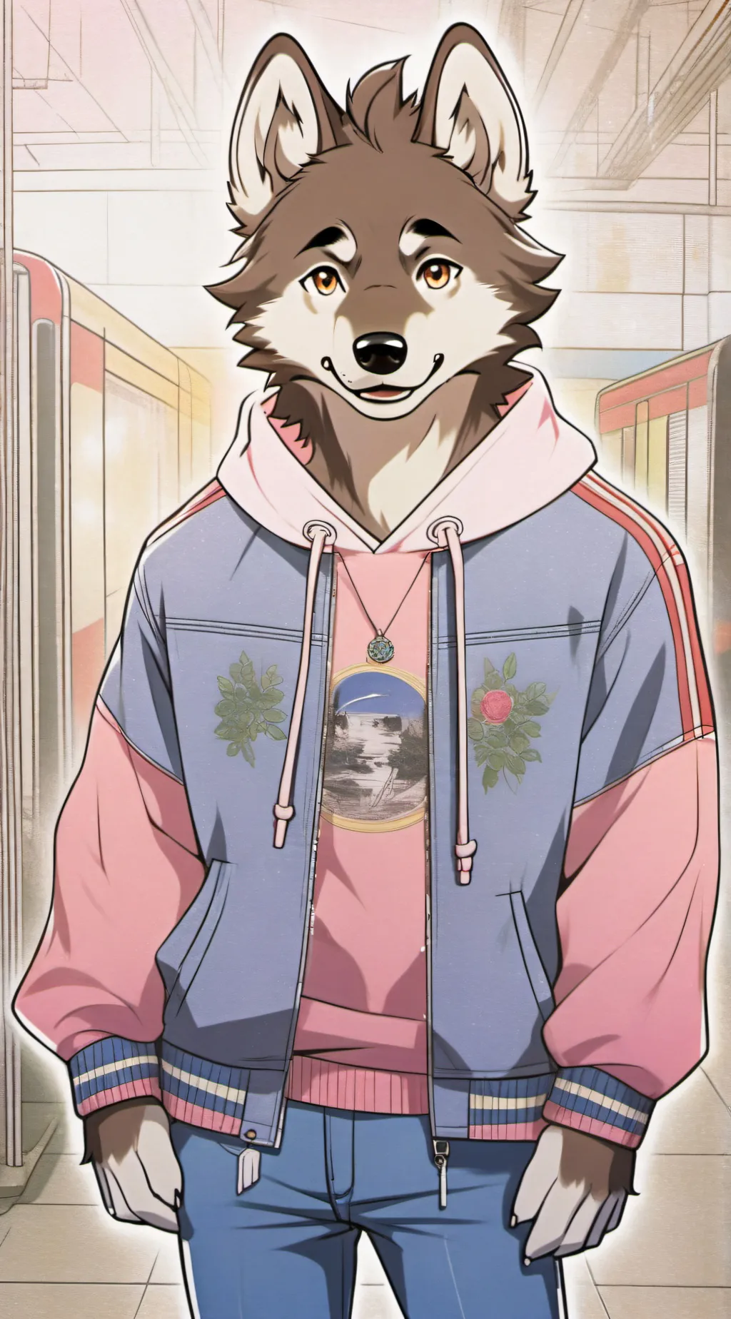 ai character: Okami background