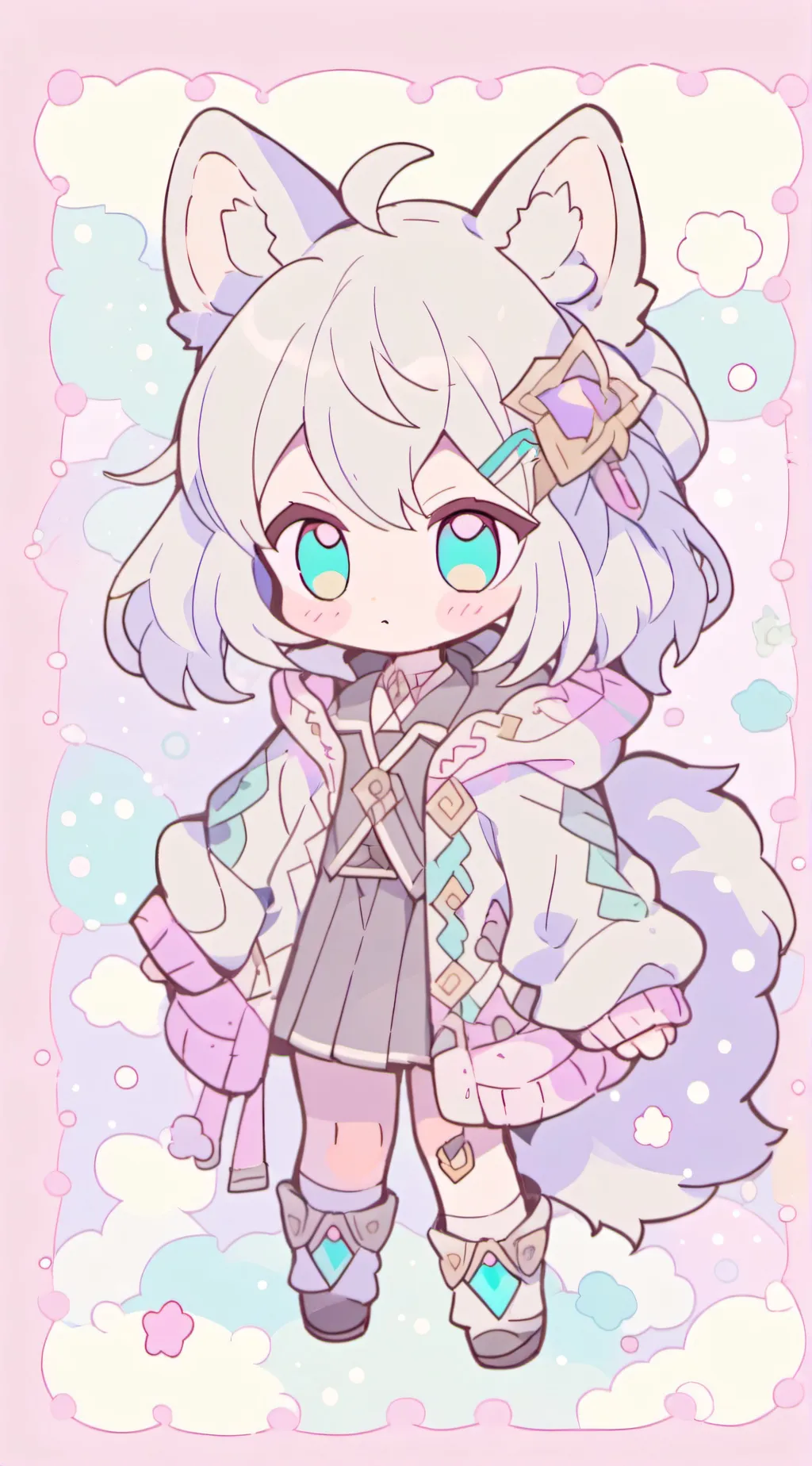 ai character: Mha tp to ur house background