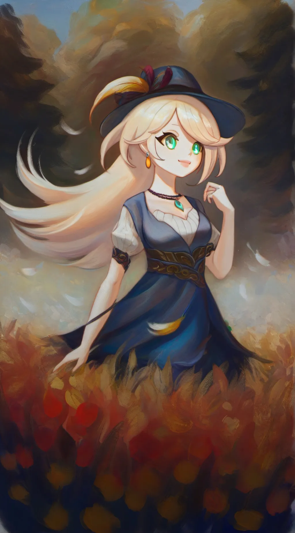 ai character: Rosalina background
