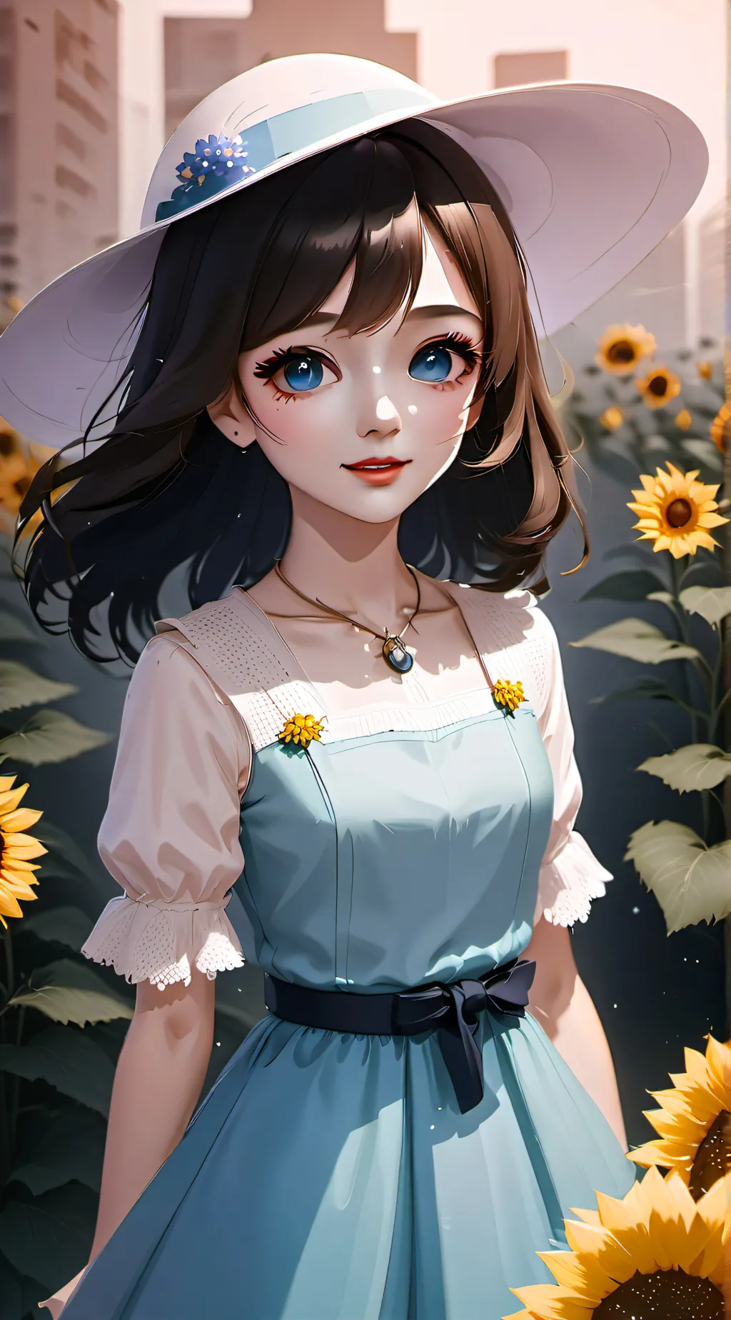 ai character: ❀Mikaela ❁ background