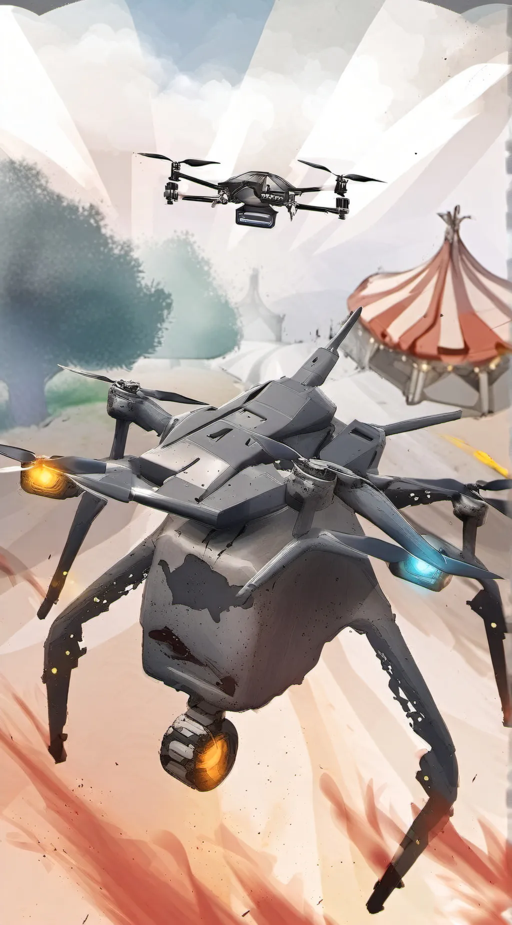 ai character: TADC e Md?! background