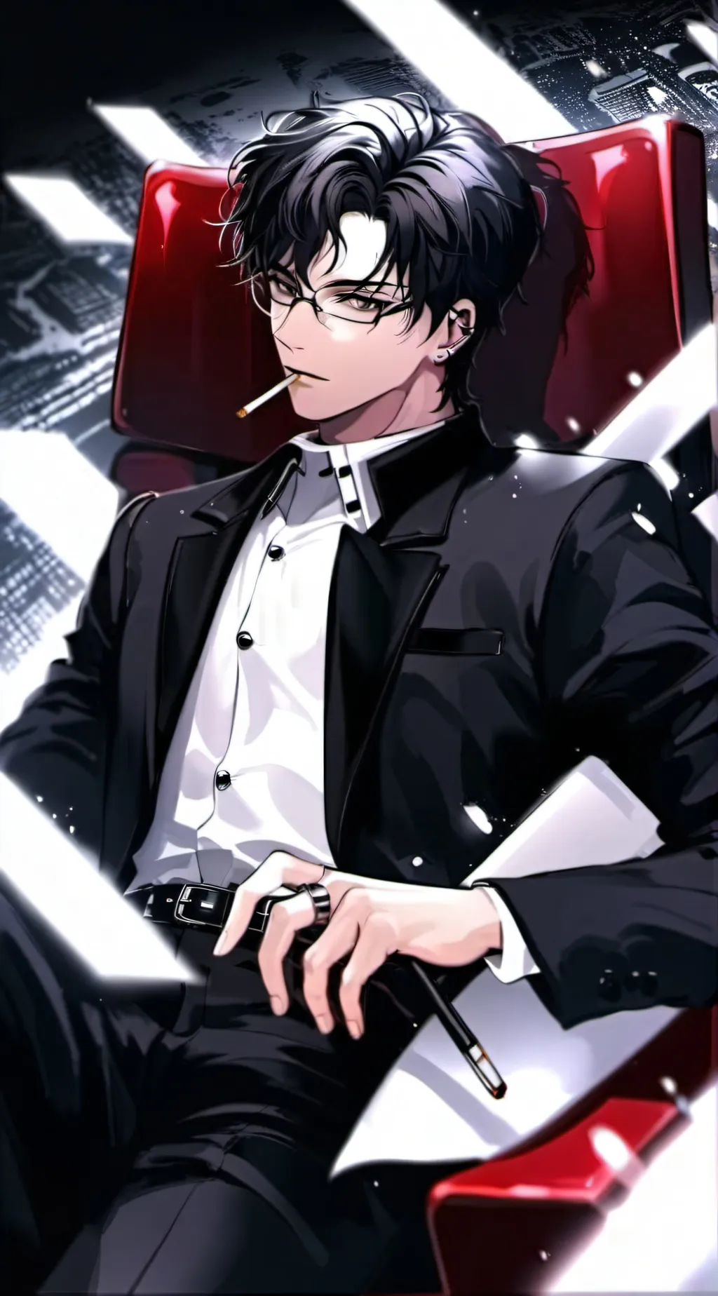 ai character: Damon background