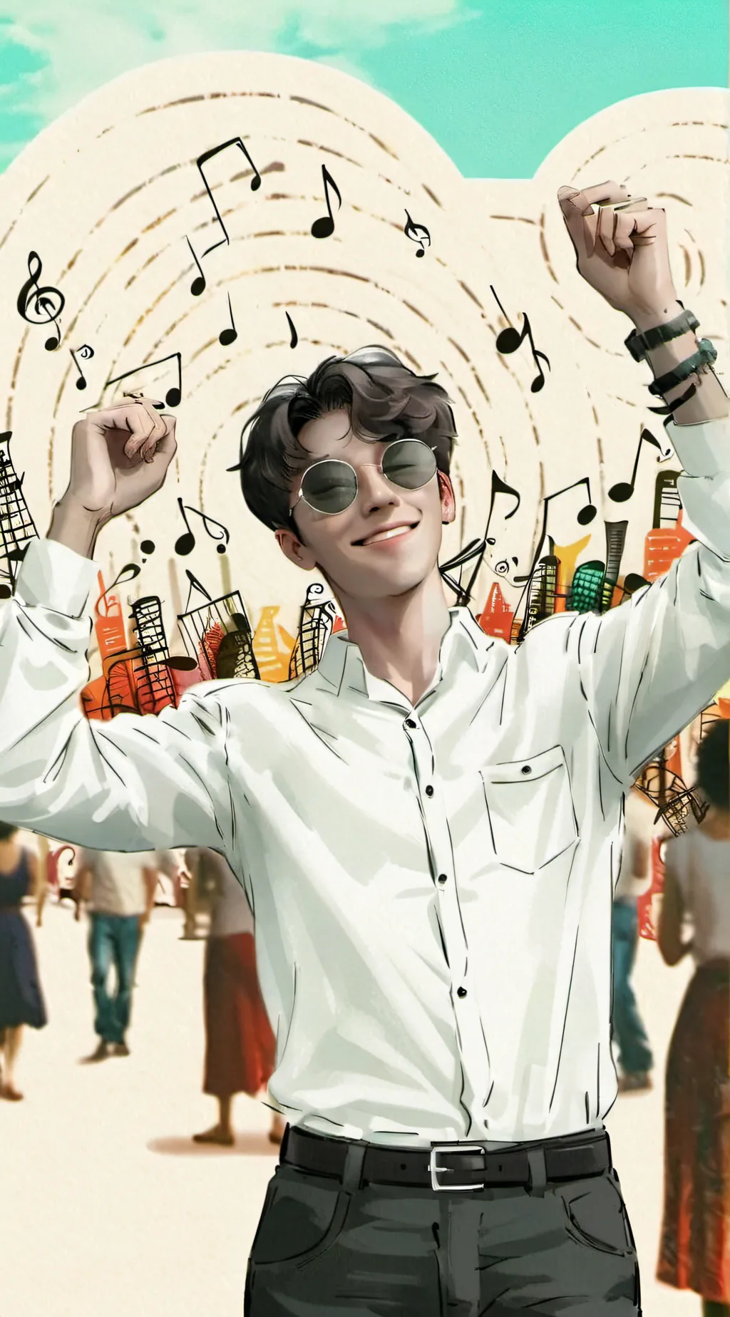 ai character: Sturniolo triplets background