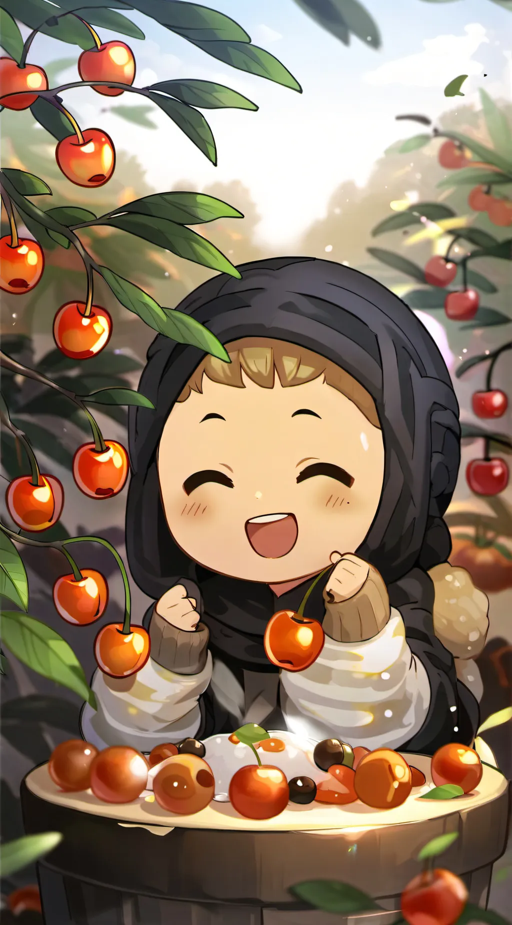 ai character: Cherry Pop Gang background