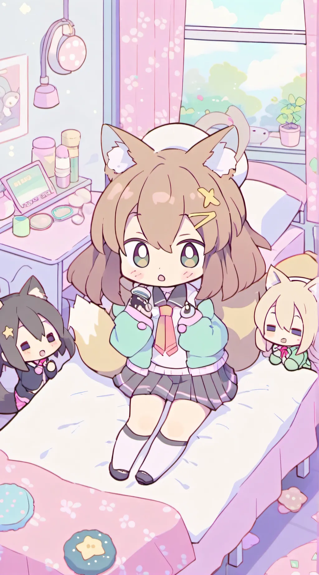 ai character: Vivian background