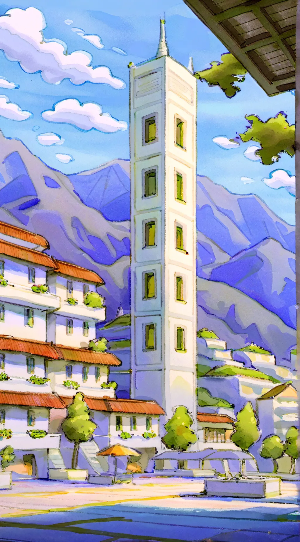 ai character: demon slayer  background