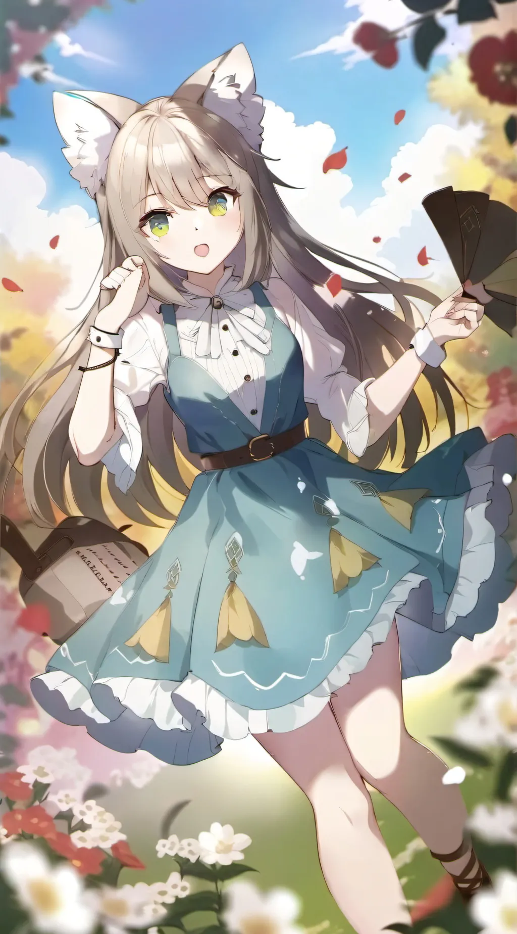 ai character: Cayla  background