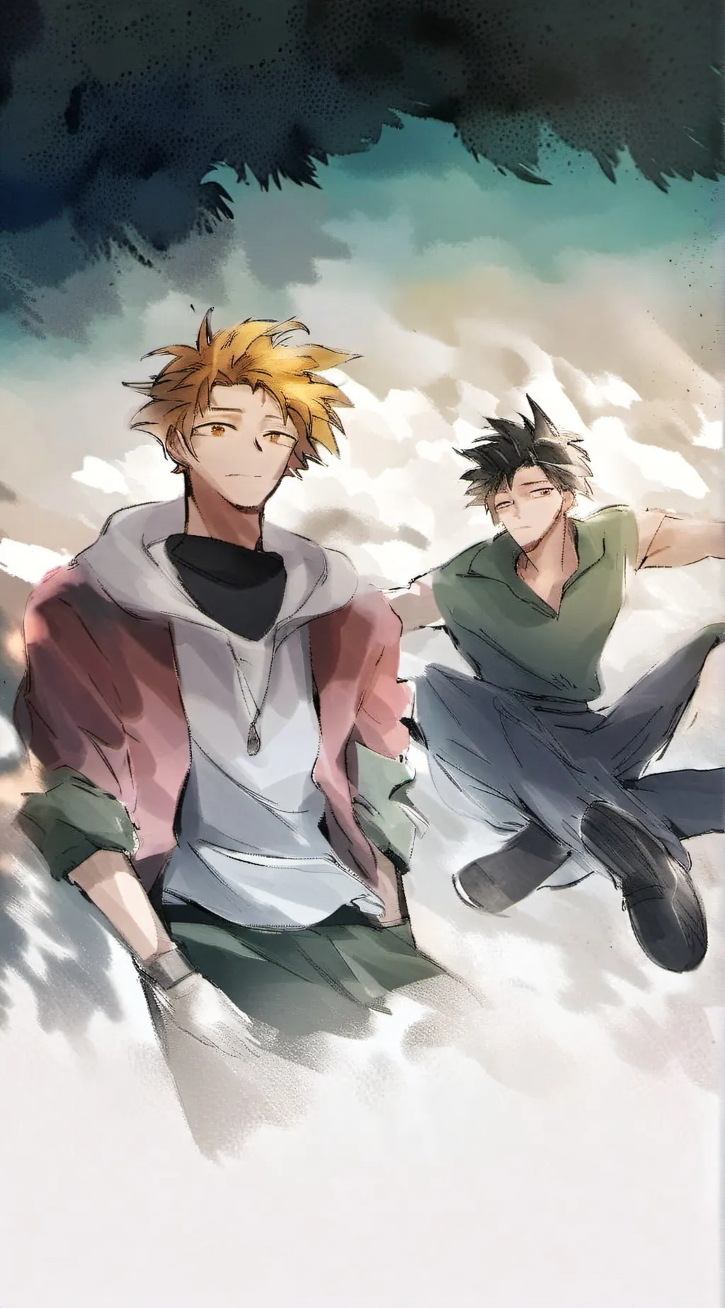 ai character: mha background