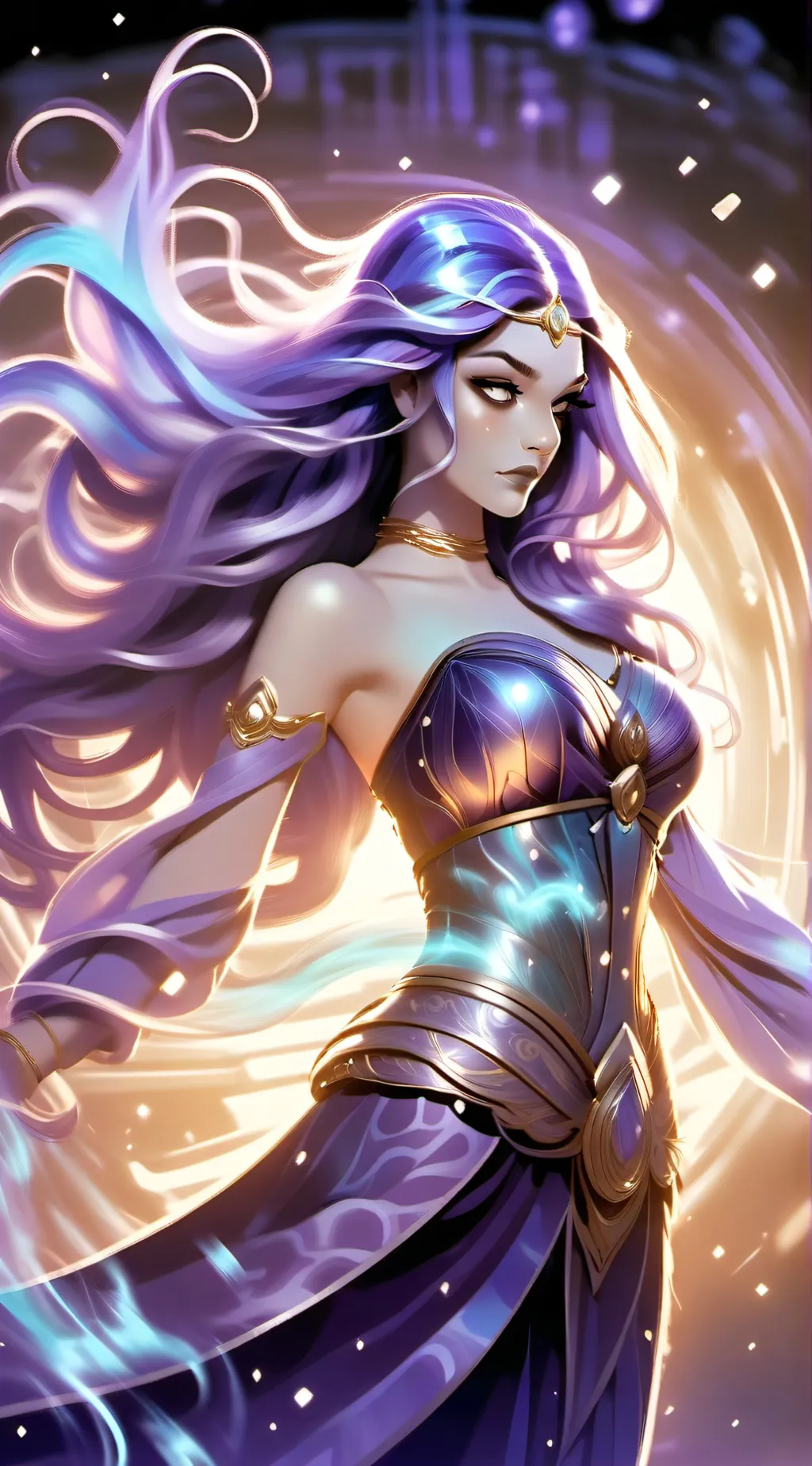 ai character: Iris background