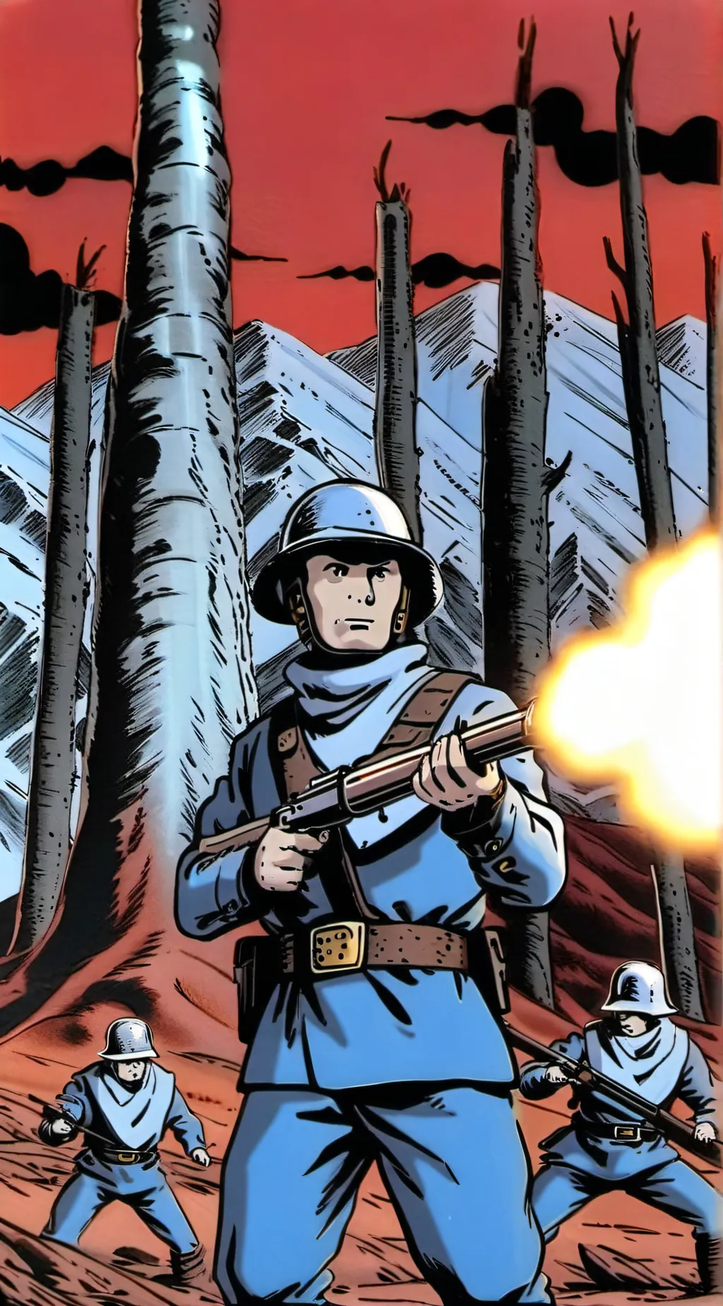 ai character: THE MELIN PLAYGROU background